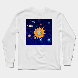 My Cats Place In The Universe Long Sleeve T-Shirt